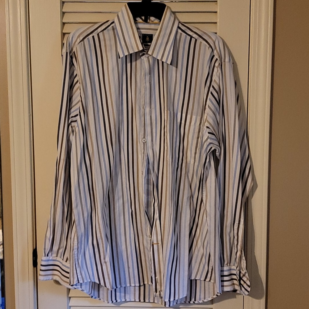 Robert Talbott Button-Down, Sz L - image 2